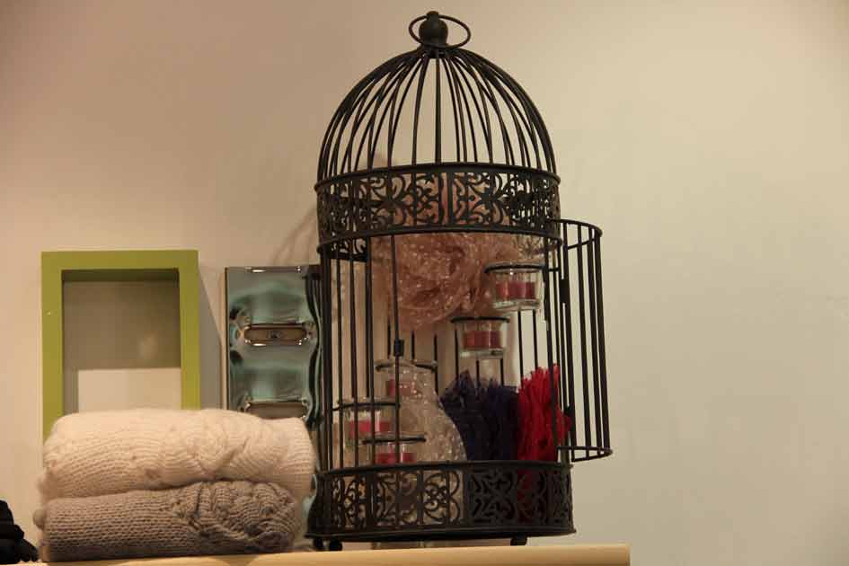 cage oiseaux décoration 