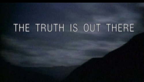 The X-Files tagline