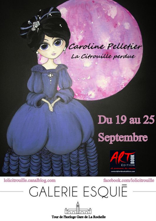 Affiche Caroline Pelletier Galerie Esquié