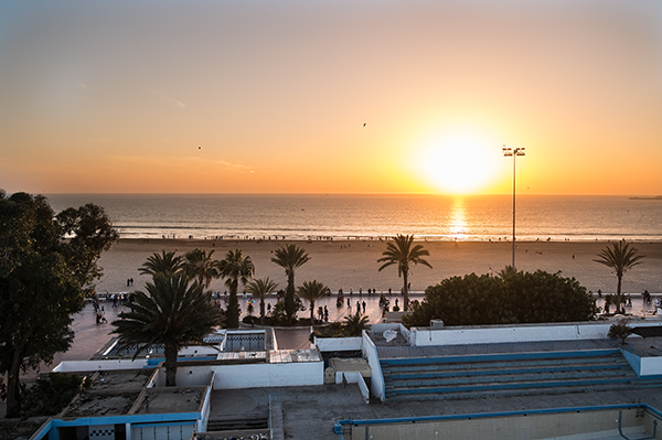 coucher soleil Agadir