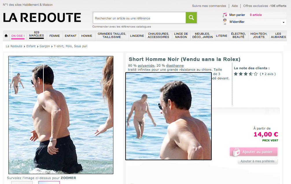Le nudiste de La Redoute : buzz epic fail