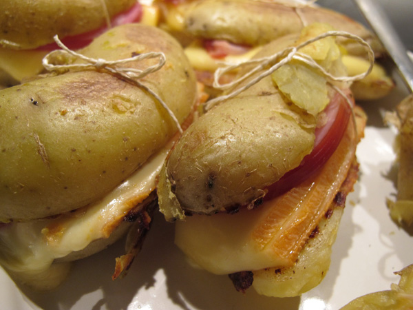 Paupiettes de pomme de terre façon tartiflette