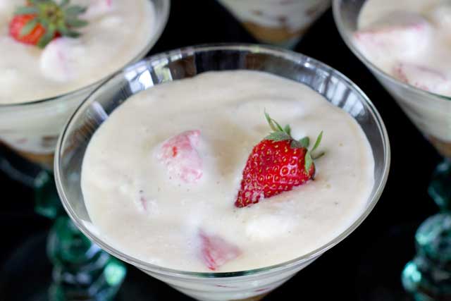 Tiramisu fraise et speculoos