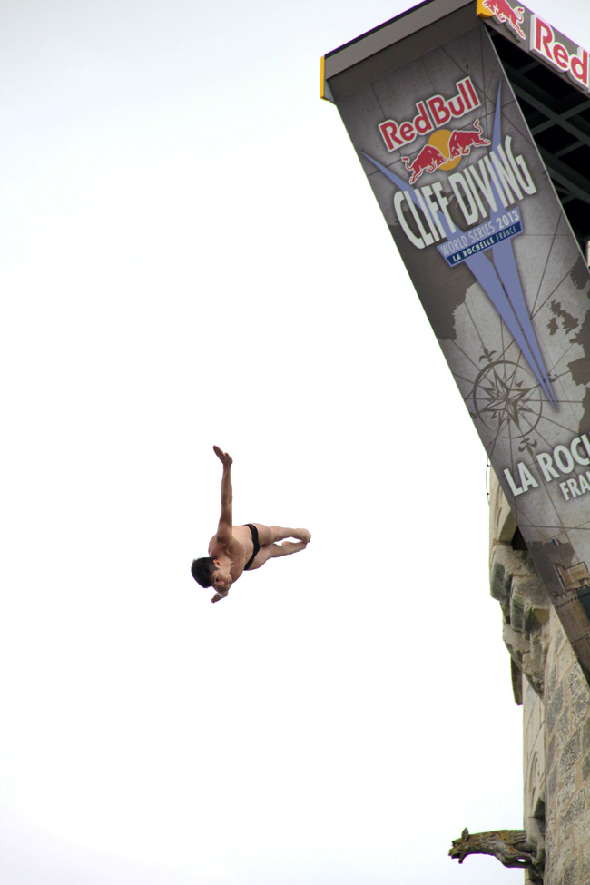 Plongeon de haut vol à La Rochelle