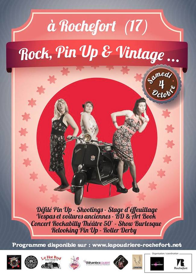 La ville de Rochefort vibre aux couleurs du rockabilly et du vintage