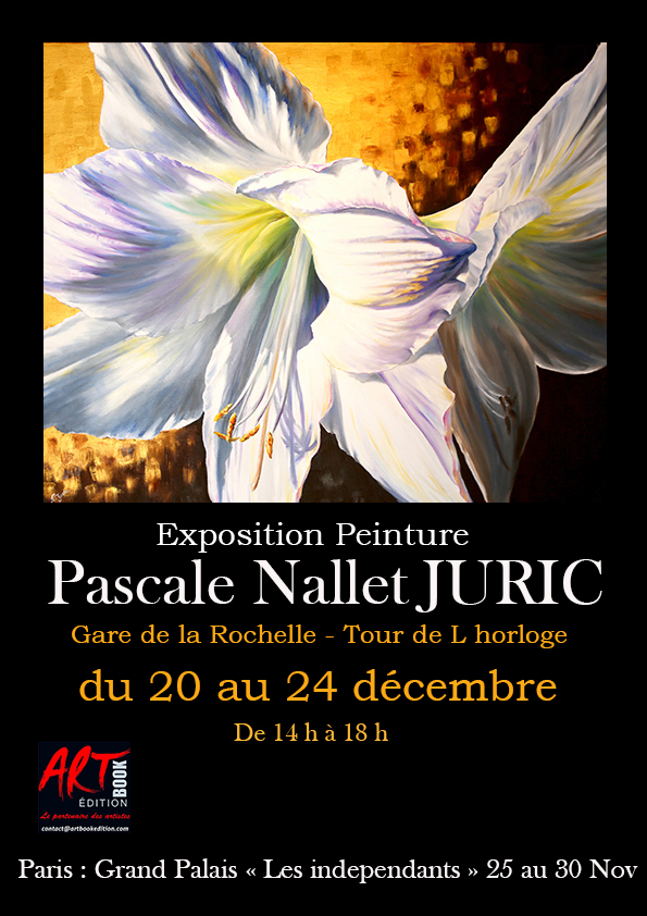 Pascale Nallet Juric, des peintures au cœur des fleurs