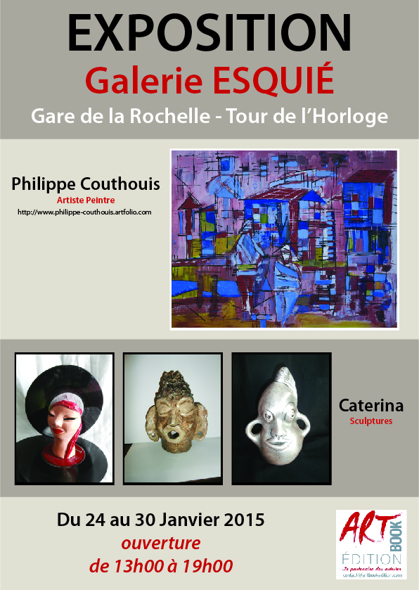 Philippe Couthouis, peintre, et Caterina, sculpteure sur Terre