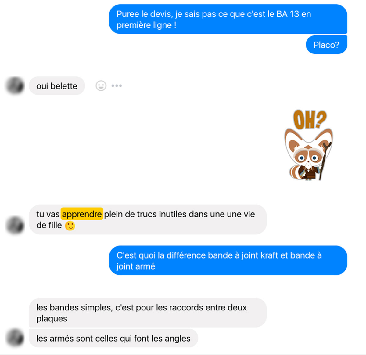 Ces petites choses que l&rsquo;on apprend en rénovation